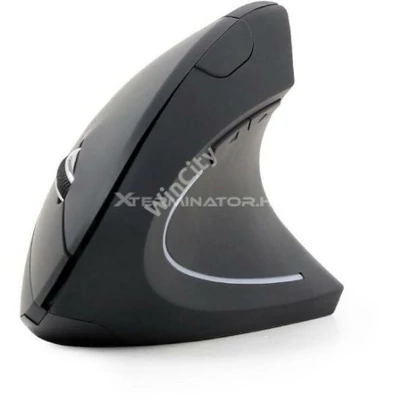 Egér Gembird ergonómikus egér wireless fekete 