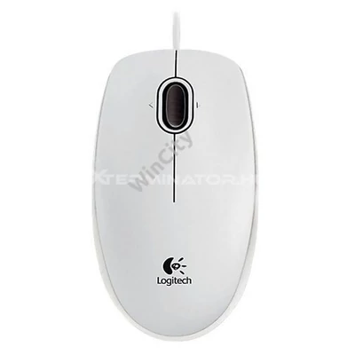 Egér Logitech OEM B100 USB fehér 