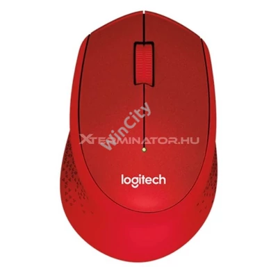 Egér Logitech M330 Silent vezeték nélküli piros 