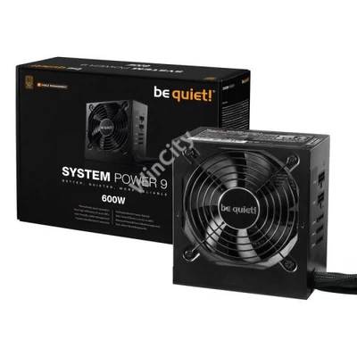 Tápegység 600W BE QUIET! BN302 System Power 9 CM félmoduláris 80+Bronze