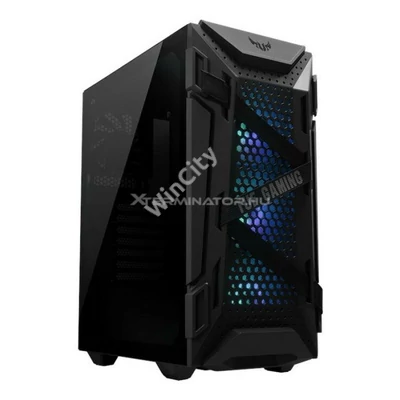 Ház ASUS TUF GAMING GT301 fekete ablakos ATX