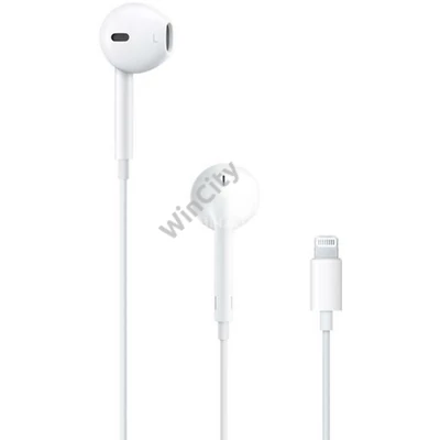 Fülhallgató Apple EarPods Lightning Headset White