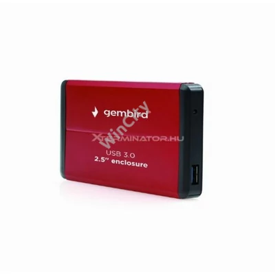 HDD ház 2.5'' Gembird EE2-U3S-2-R USB3.0 piros