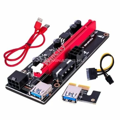 Riser kártya OEM VER 009S PCI-E 