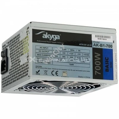 Tápegység 700W Akyga Basic   AK-B1-700