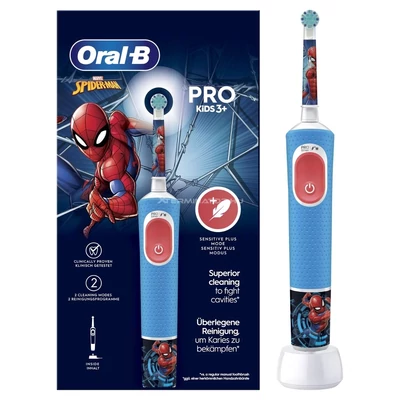 Fogkefe Oral-B gyerekeknek Pókember Vitality Pro 103 KiS kék