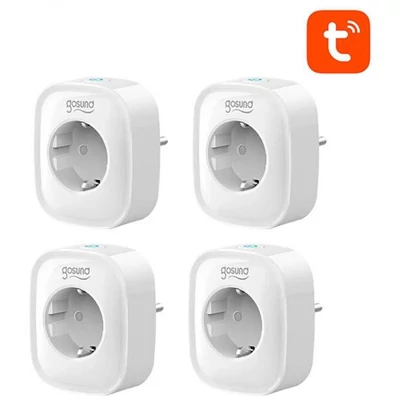 Gosund SP1 WiFis okoskonnektor - 4 darab Tuya